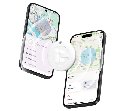 ROLLTAG תג מזוודה חכם מבית Rollink עם תמיכה ב-Apple Find My וב-Google Find My Device