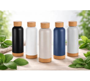 בקבוק שעם אקולוגי בעיצוב טבעי