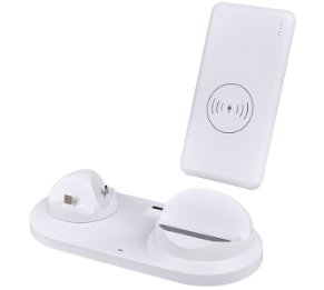 עמדת טעינה "מולטי" כוללת סוללת גיבוי 10,000MAH