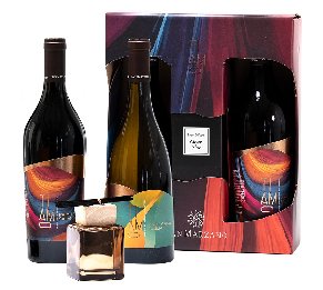 מארז יינות איטלקיים עם מפיץ ריח TI AMO